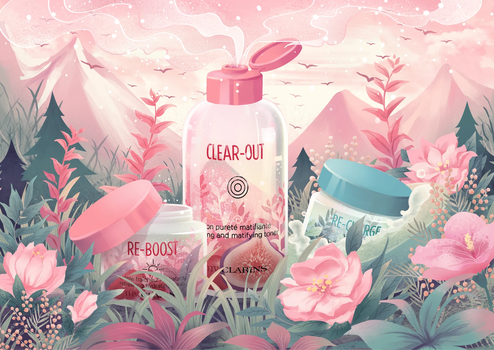 my CLARINS