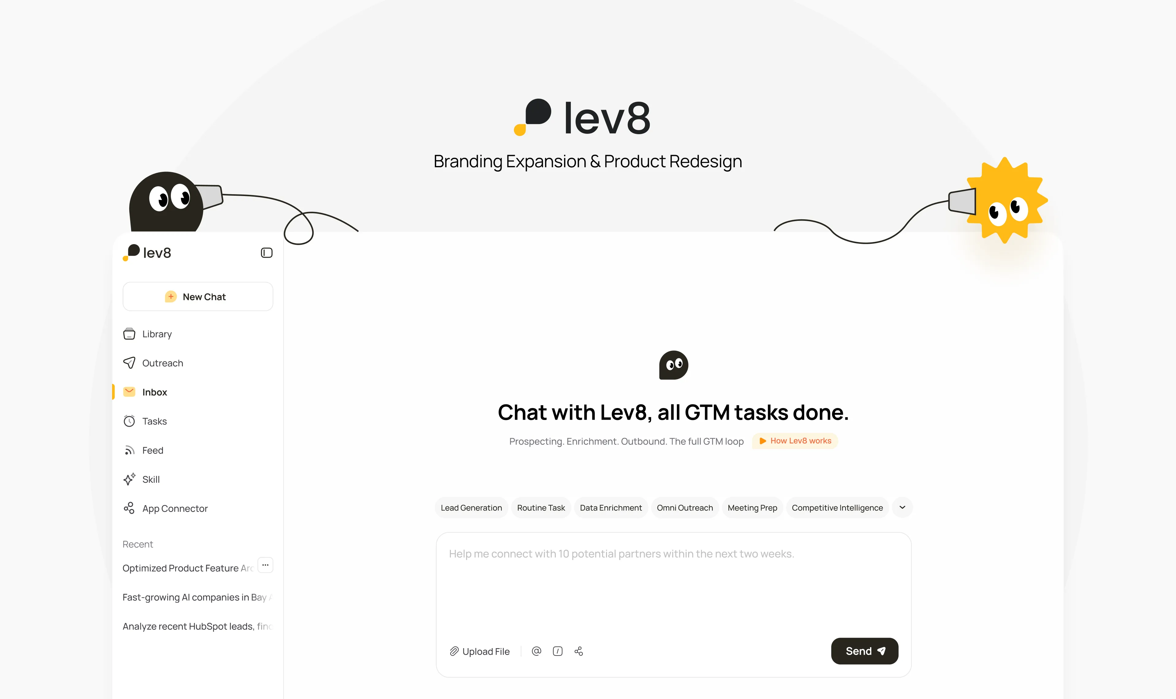 Lev8 · Bridge you and the business world
